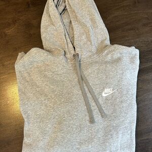 Nike Heather Gray Pullover Hoodie XXL